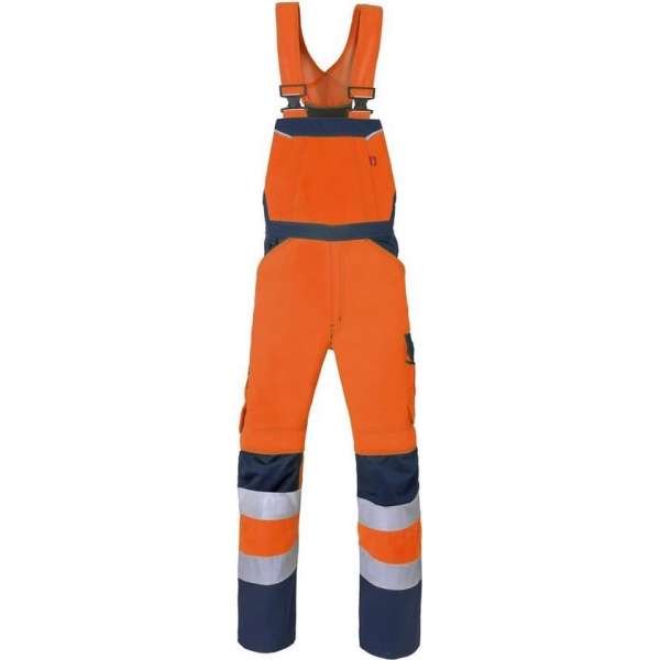 Havep 20221 Amerikaanse overall Fluo Oranje/Marine maat 48