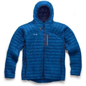 Scruffs Thermo Hooded Jacket-Blauw-M