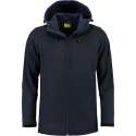 L&S Jas Capuchon Softshell Heren - Mannen - Dark Navy - S