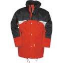 SIOEN SEPP zwart/rood - All Seasons Jacket, wind- en waterbestendig - XXL