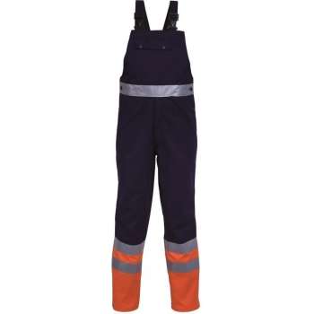 Havep 2414 Amerikaanse overall Marine/Fluo Oranje maat 58