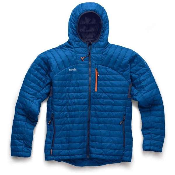 Scruffs Thermo Hooded Jacket-Blauw-XXL