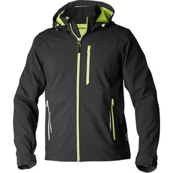 Top Swede 352 (V) Hooded Softshell-Zwart-S