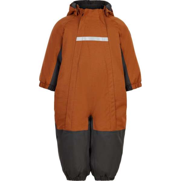 Color Kids - Coverall sneeuwpak voor baby's & peuters - Melange - Bruin - maat 98cm