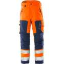 Fristads pantalon 100984 fluororanje/donkerblauw