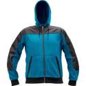 Cerva Cremorne Hooded vest petrol blue maat M