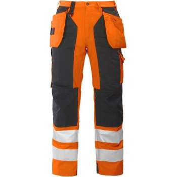 Projob 6506 Werkbroek Oranje/Zwart maat 62