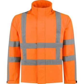 EM Traffic Softshell Jas RWS Oranje - Maat S