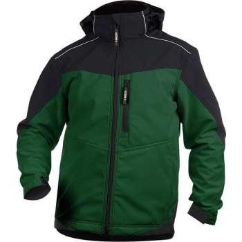 DASSY Jakarta Softshell Werkjas Groen/Zwart