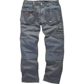 Scruffs Werkbroek Worker Plus - Kleur Zwart Maat 28R - UK - 42M - EU