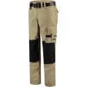 Tricorp  Werkbroek Canvas Cordura 502009 Khaki / Zwart - Maat 44