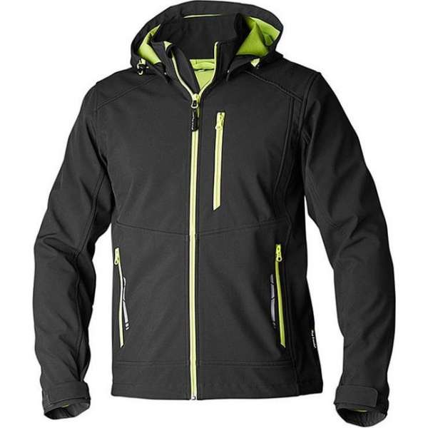 Top Swede 351 Softshell met Capuchon-Zwart-S