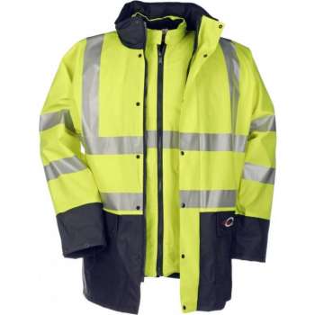 Werkkleding Sioen 6833A9F01076 LIM- Jas Marianis Fluo Geel / Jade - Maat: 2XL, Kleur: Fluor