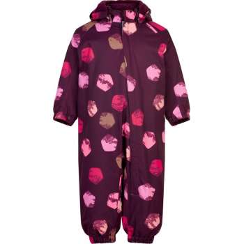 Color Kids - Coverall sneeuwpak voor baby's & peuters - AOP - Fel roze - maat 86cm