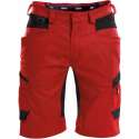 DASSY Axis D-Flex Korte Werkbroek Stretch Rood/Zwart