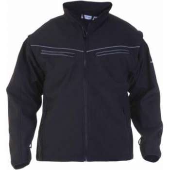 HW Tirol softshell jack zwart*