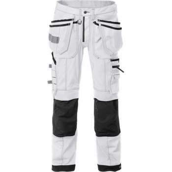 Fristads 121314 Lange Broek Grijs/Zwart C50