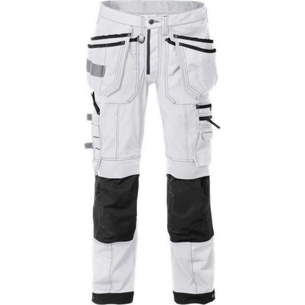 Fristads 121314 Lange Broek Grijs/Zwart C50