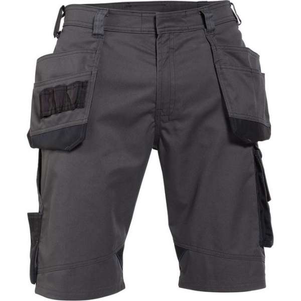 DASSY Bionic D-FX Korte Werkbroek Grijs/Zwart