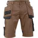 DASSY Bionic D-FX Korte Werkbroek Bruin/Grijs