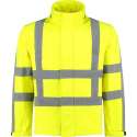 EM Traffic Softshell Jas RWS Geel - Maat L