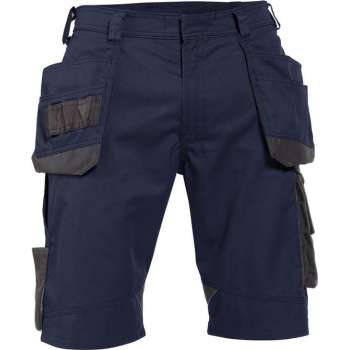 DASSY Bionic D-FX Korte Werkbroek Donkerblauw/Grijs