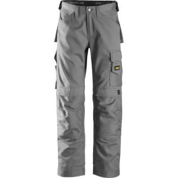 Snickers Craftsmen Trousers CoolTwill Grijs maat 146 Jeansmaat W31 L35 33111818146