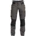 DASSY Helix D-Flex Werkbroek Stretch Grijs/Zwart