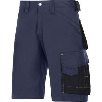 Snickers 3123 Shorts Rip-Stop Donkerblauw/Zwart maat 44