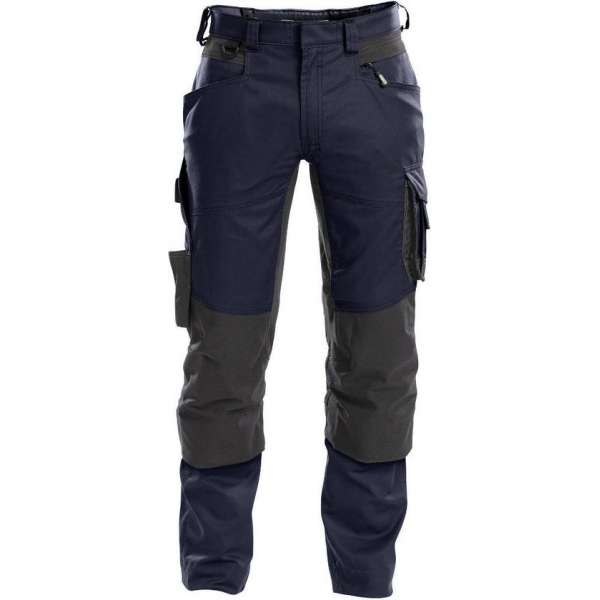 DASSY Dynax D-Flex Werkbroek Stretch Donkerblauw/Grijs