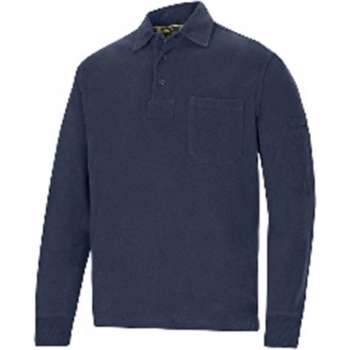 Snickers Rugby Shirt - Workwear - 2712 - Donkerblauw - maat M