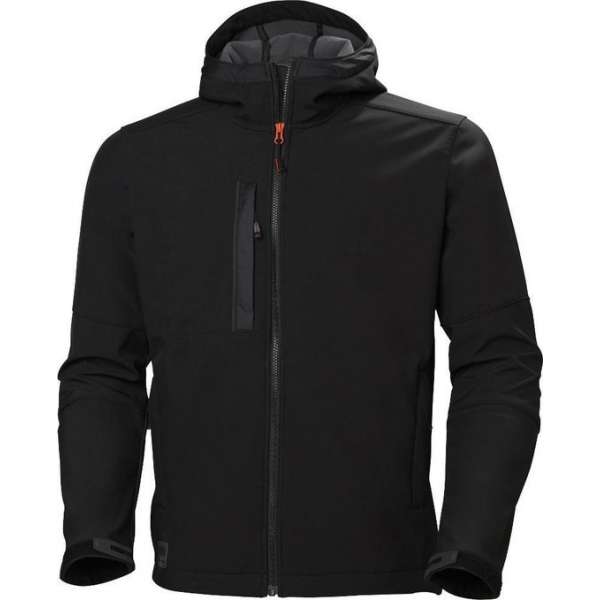 Helly Hansen Kensington Softshell Werkjas Capuchon Zwart