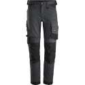 Snickers AllroundWork Stretch Werkbroek 6341 - Mannen - Staalgrijs/Zwart - 48