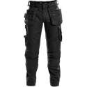 DASSY Flux D-Flex Werkbroek Stretch Zwart