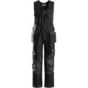 Snickers bodybroek met holsterzakken - Workwear - 0214 - zwart - maat 54