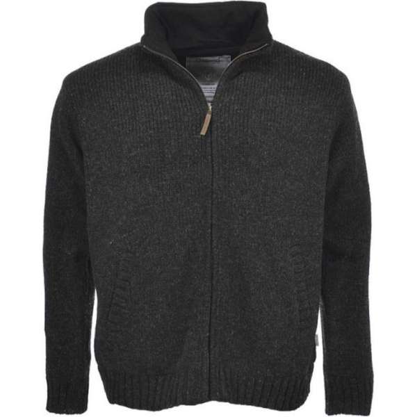 Pure Wool Herenvest MNL-1703 Antraciet - antraciet - XL