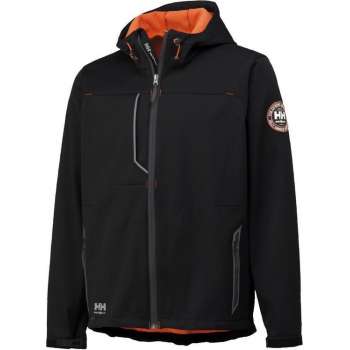 Helly Hansen 74012 Leon softshell jas zwart maat L