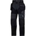 Snickers FlexiWork broek met holsterzak zwart maat XXL taille 56 W40