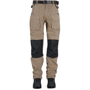 Beckum Workwear EBT03 Basis broek met B-Protect voorgevormde knie Khaki 54 34