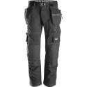 Snickers FlexiWork broek - met holsterzak - zwart - mt. XL taille 54 W38