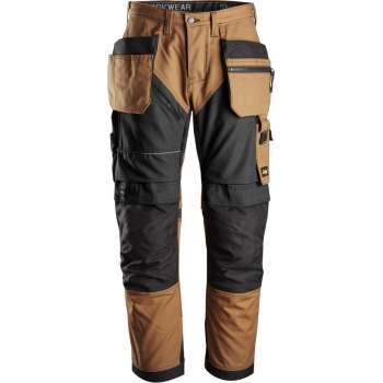 Snickers Workwear RuffWork Broek+ HZ Bruin 152 62021204152