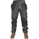 Dunderdon P12 Werkjeans Raw Blauw 36-32