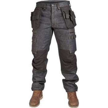 Dunderdon P12 Werkjeans Raw Blauw 36-32