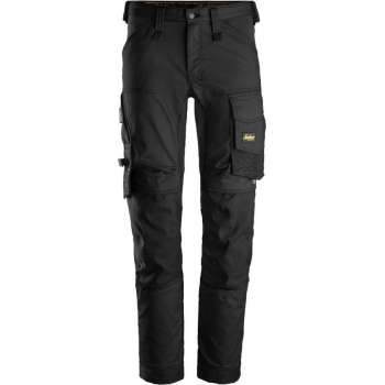 Snickers AllroundWork Stretch Werkbroek 6341 - Mannen - Zwart - 54