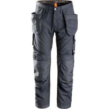 Snickers Workwear AllRoundWork Broek HP Staal Grijs 52 6201 (jeansmaat 36/32)