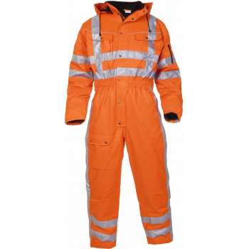 Hydrowear Winteroverall Fluor Oranje Mt 2xl