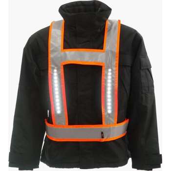 Light-Vest Leds Work  RWS  met Achterlicht