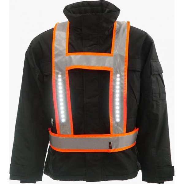 Light-Vest Leds Work  RWS  met Achterlicht