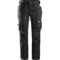 Snickers AllroundWork Stretch Werkbroek Holsterzakken 6241 - Mannen - Zwart - 58