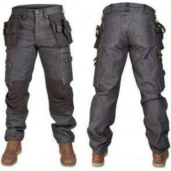 Dunderdon P12 Werkjeans Raw Blauw 29-30